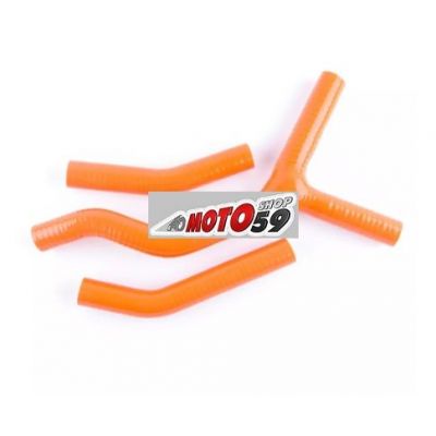 Durites de radiateur SAMCO Orange - 2 pièces - KTM SX 85 2008-2012 & SX