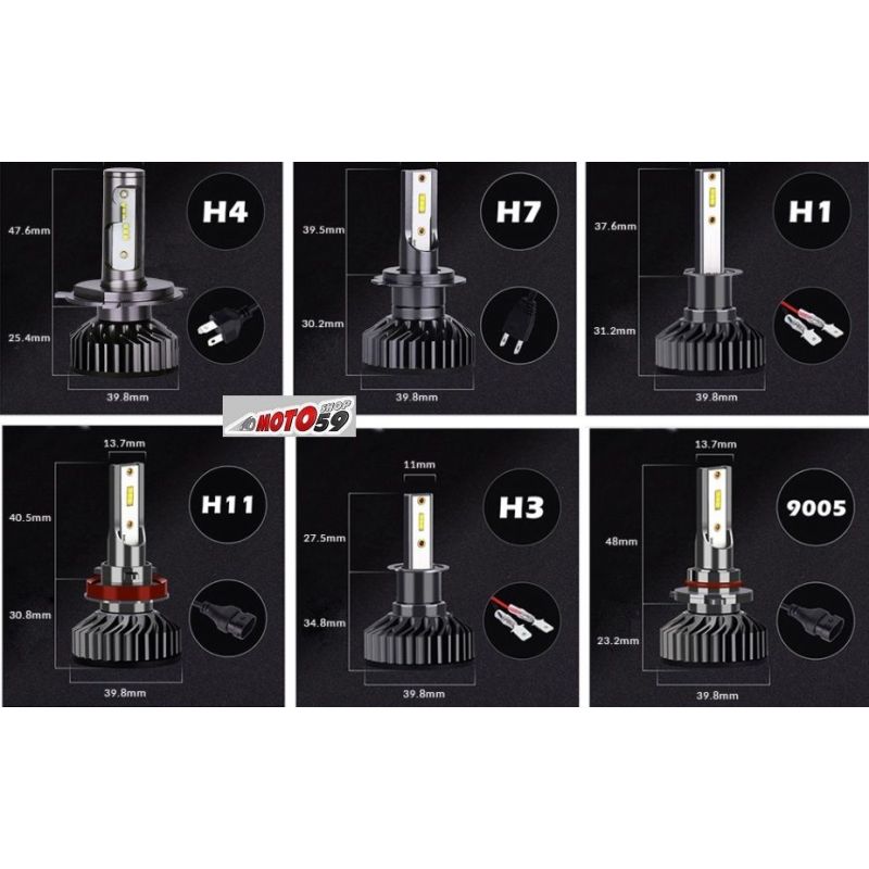 Ampoule Led H8 12V 18 SMD prix : 7,00 € Motorkit 91789 directement  disponible chez MOTORKIT
