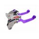 LEVIERS FREIN ET EMBRAYAGE PLIABLE ALU RACING CROSS HONDA CRM250R AR 94-98 XR250 XR400 XR 250 400 MOTARD 95-08