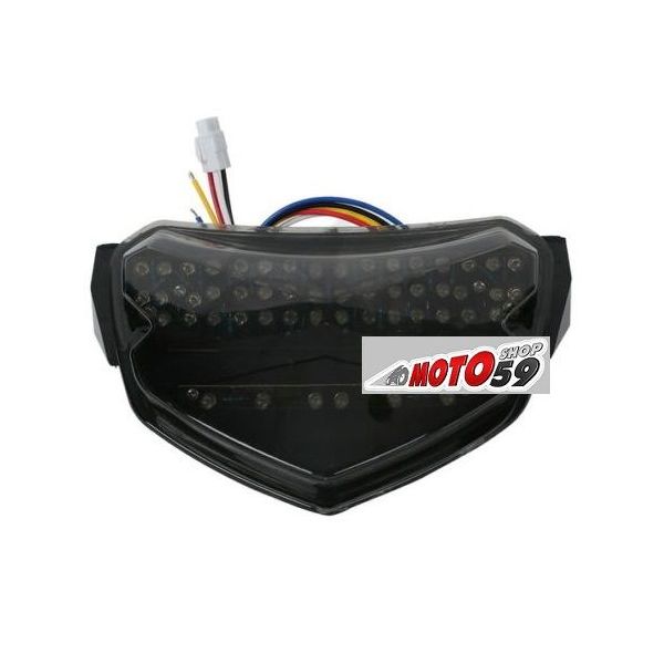 Feu Arrière LED Avec Clignotants Intégrés Pour Suzuki GSXF 750 (2003-2005) - Neuf