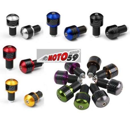 Embouts guidon moto acier inoxydable - Components Innovation