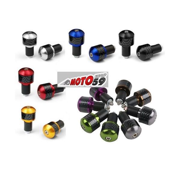 Embouts Guidon 22mm Alliage Aluminium Poignée De Moto, Poignées De