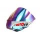 Bulle claire noire bleue iridium ou chrome HONDA VTR 1000 SP1 SP2