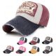 CASQUETTE VINTAGE MOTO MOTOR RACING TEAM RETRO FASHION DENIM COTON