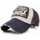 CASQUETTE VINTAGE MOTO MOTOR RACING TEAM RETRO FASHION DENIM COTON