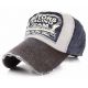 CASQUETTE VINTAGE MOTO MOTOR RACING TEAM RETRO FASHION DENIM COTON