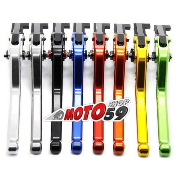 Levier De Frein Et Embrayage Racing - Pour Suzuki SV 650 2016 2017 - Titane Rouge