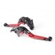 LEVIERS FREIN ET EMBRAYAGE REPLIABLES FLIP UP MV AGUSTA F3 675 800 13-20 Super Veloce serie oro