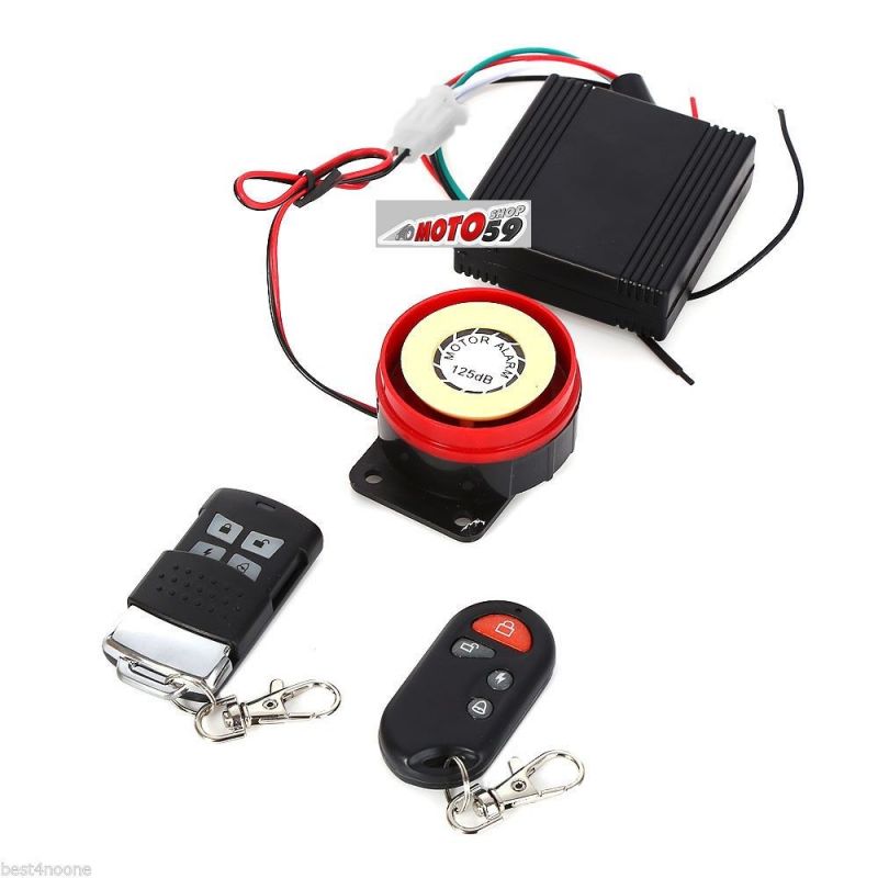 Antivol alarme pour scooter et télécommandes x3r beeper