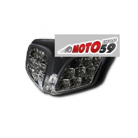 AVDB-moto Feu Stop LED Avec Clignotants Intégrés Pour Suzuki GSXR 600 750 1100 (1993-1998) - Teinté
