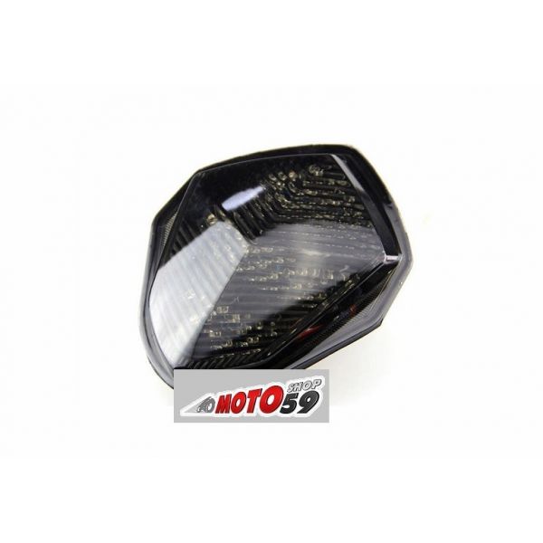 LED Norme E Feu Stop LED AVDB-Moto GSXR 1000 K7-K8 - Clignotants Intégrés | Compatible GSR 750 2011-2016 Feu LED Avdb-moto