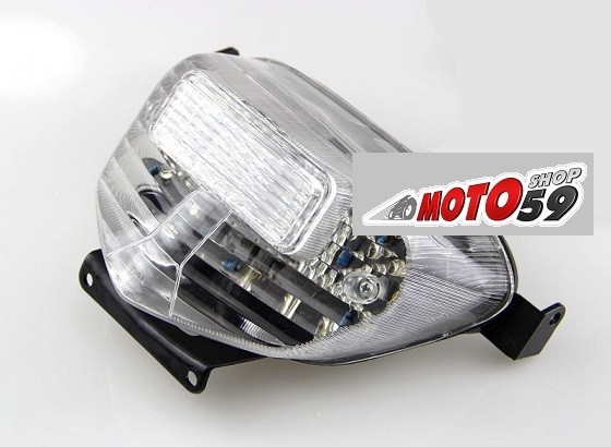 Feu arrière LED type Lexus Vicma pour moto Suzuki 600 Gsx-R 2004 à 2005