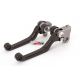 LEVIERS FREIN ET EMBRAYAGE PLIABLE ALU RACING CROSS YAMAHA YZ65 2018 YZ 80 85 15-25
