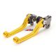 LEVIERS FREIN ET EMBRAYAGE PLIABLE ALU RACING CROSS YAMAHA YZ65 2018 YZ 80 85 15-25