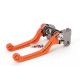 LEVIERS FREIN ET EMBRAYAGE PLIABLE ALU RACING CROSS YAMAHA YZ65 2018 YZ 80 85 15-25
