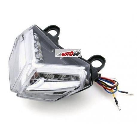 FEU ARR CRYSTAL BLANC LEDS CLIGNOTANTS INTEGRES DUCATI 848 1098 1198