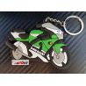 PORTE CLÉS LATEX MOTOS KAWASAKI ZX7R