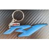 PORTE CLÉS LATEX MOTOS YAMAHA YZF R1 BLEU