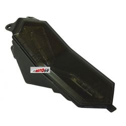 FEU ARR FUMÉ CRYSTAL LEDS CLIGNOTANTS INTÉGRÉS YAMAHA R1 15-24