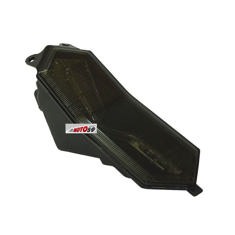 Feu Arrière LED Avec Clignotants Intégrés Pour Yamaha R1 2009-2014 Crossplane - Fumé, Neuf