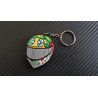 PORTE CLÉS LATEX MOTOS CASQUE AGV ROSSI 46 TRIBU DEI CHIHUAHUA 